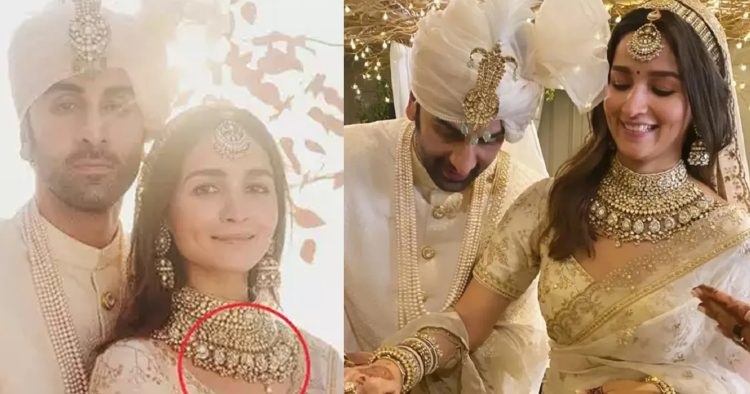 Alia Bhatt ने पहना अपनी शादी में ऐसा खास मंगलसूत्र ,देखें तस्वीरें