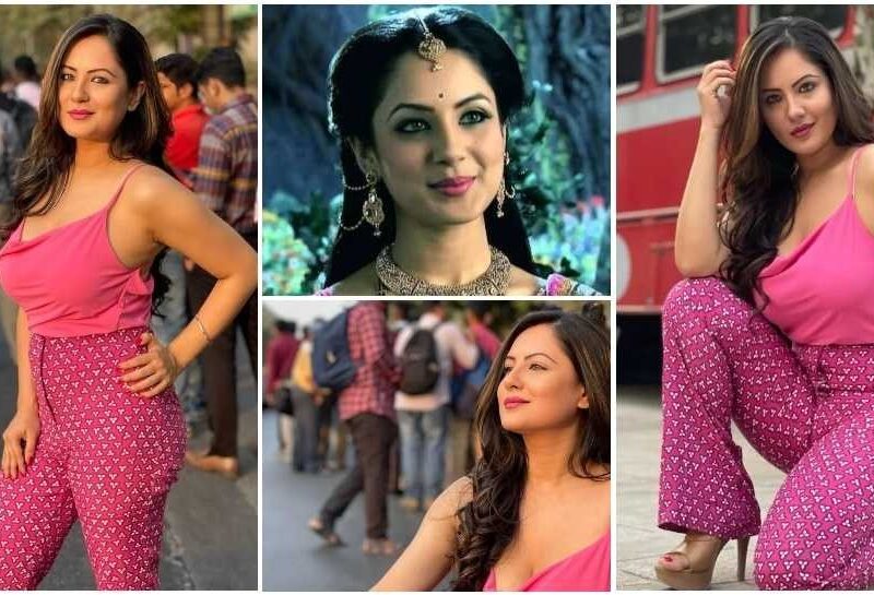 टीवी की 'पार्वती' यानि की Pooja Banerjee ने पिंक स्ट्रैपी ड्रेस में ढ़ाया कहर