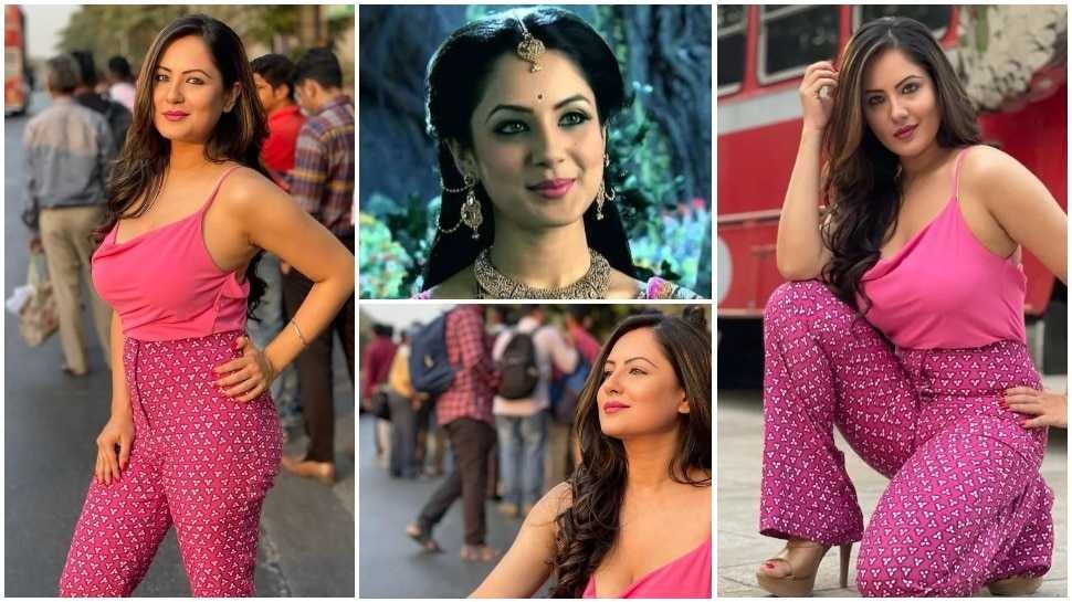 टीवी की 'पार्वती' यानि की Pooja Banerjee ने पिंक स्ट्रैपी ड्रेस में ढ़ाया कहर