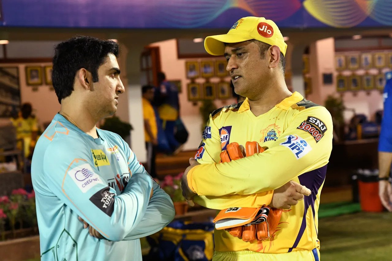 IPL 2022, LSG VS CSK: गौतम गंभीर और महेंद्र सिंह धोनी की मुलाकात सोशल मीडिया पर हुई वायरल, जानिए फैंस का रियक्शन
