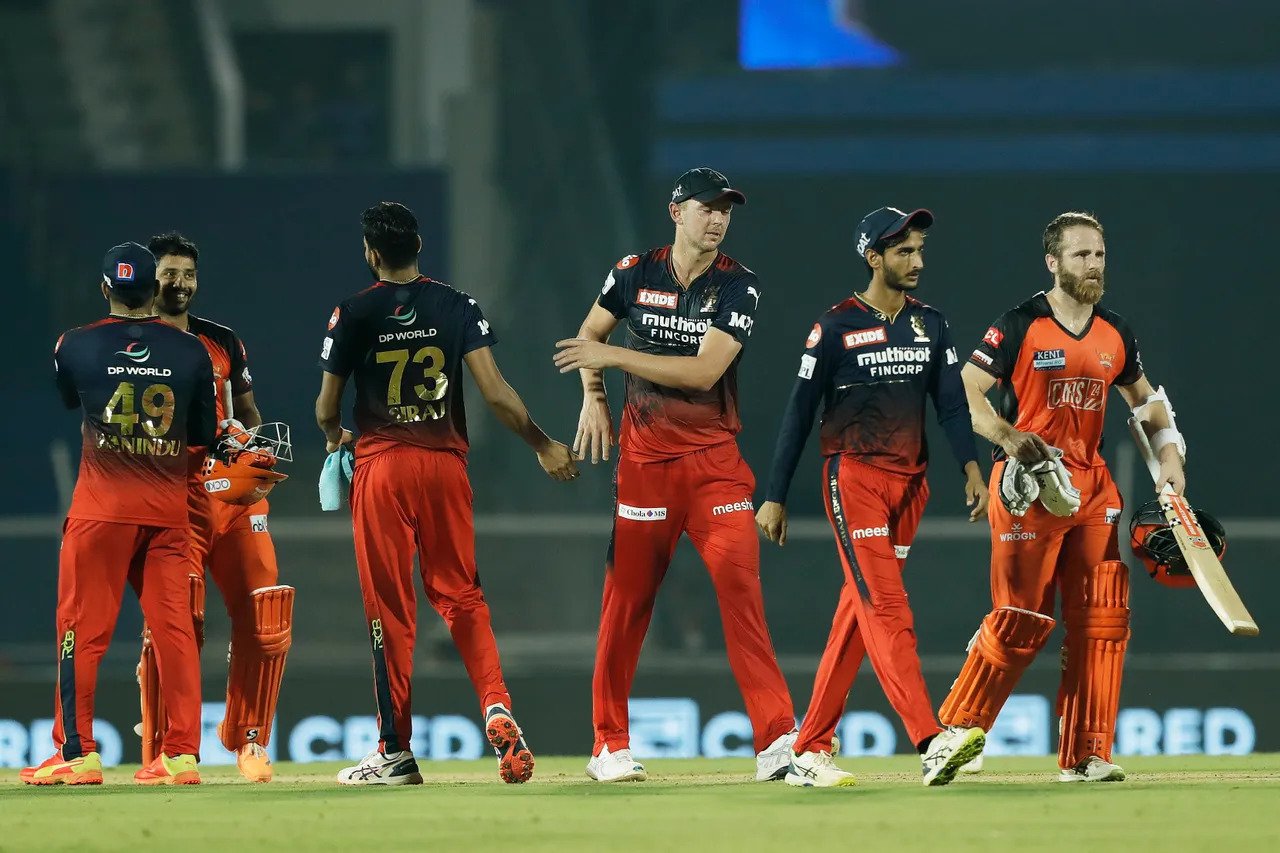 सनराइजर्स हैदराबाद ने आरसीबी को हराकर बदल दिया पॉइटंस टेबल का खेल