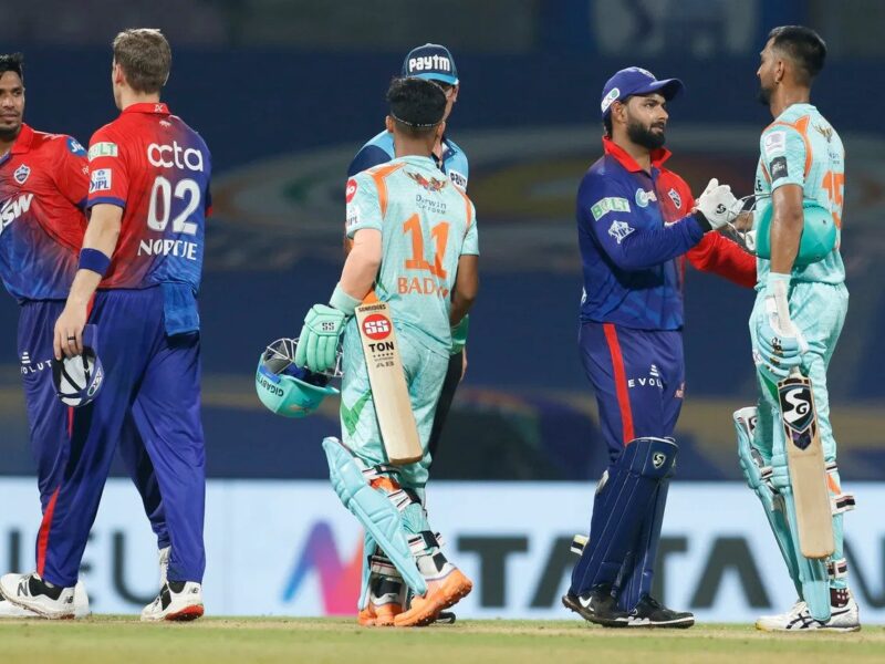 दिल्ली कैपिटल्स को हराकर लखनऊ सुपरजांयट ने पॉइंटस टेबल की दौड़ को किया रोमांचक