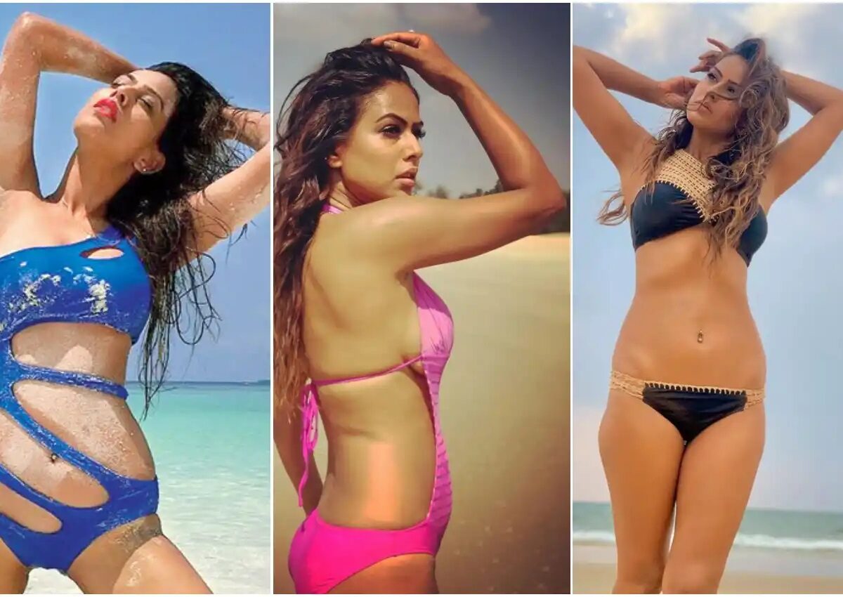 Nia Sharma ने नाव में दिखाना शुरु कर दी बोल्ड अदाएं, लोगों के छूटे पसीने