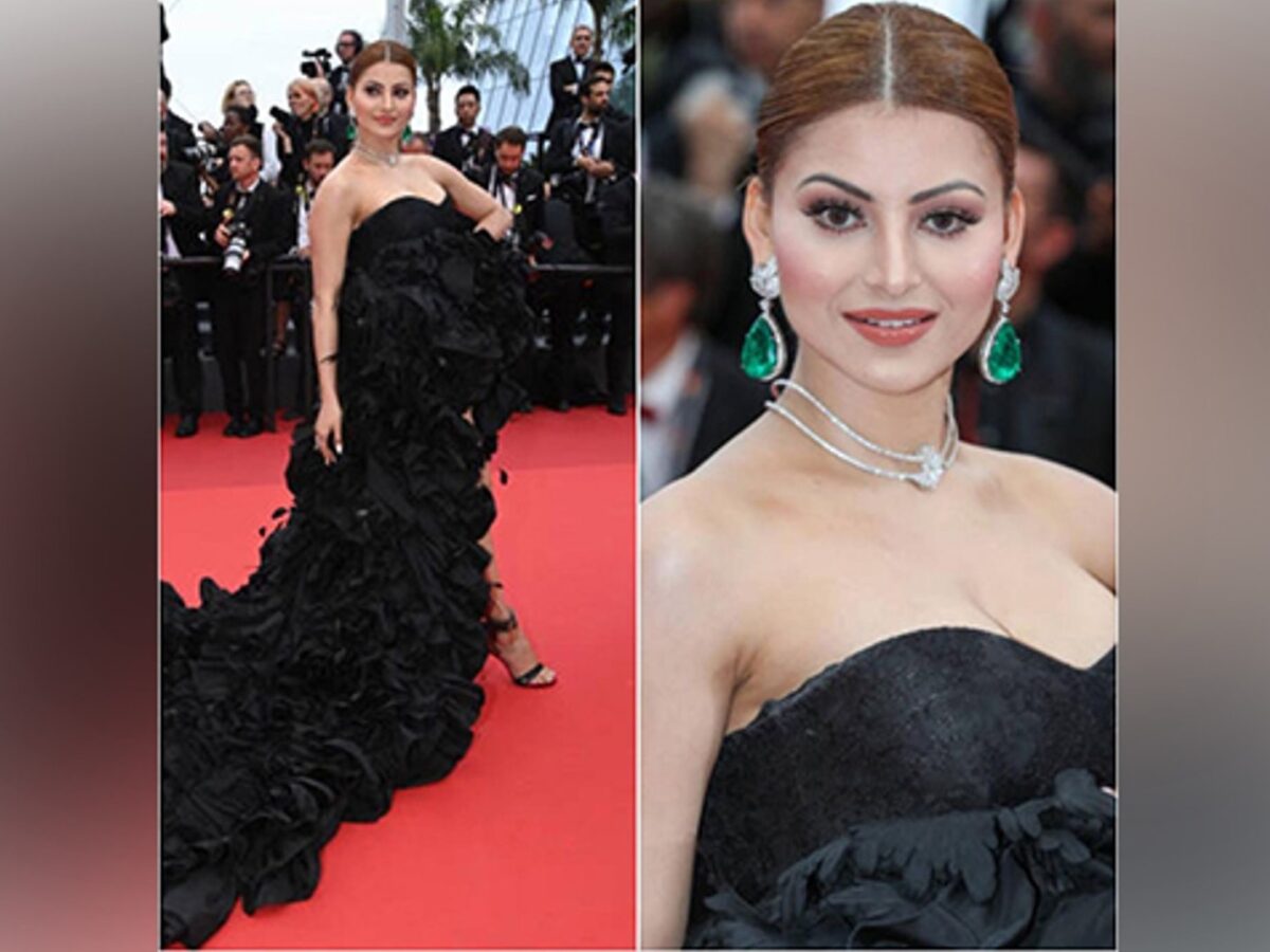 Cannes Film Festival 2022 में Urvashi Rautela ने ब्लैक ड्रेस में ढ़ाया कहर