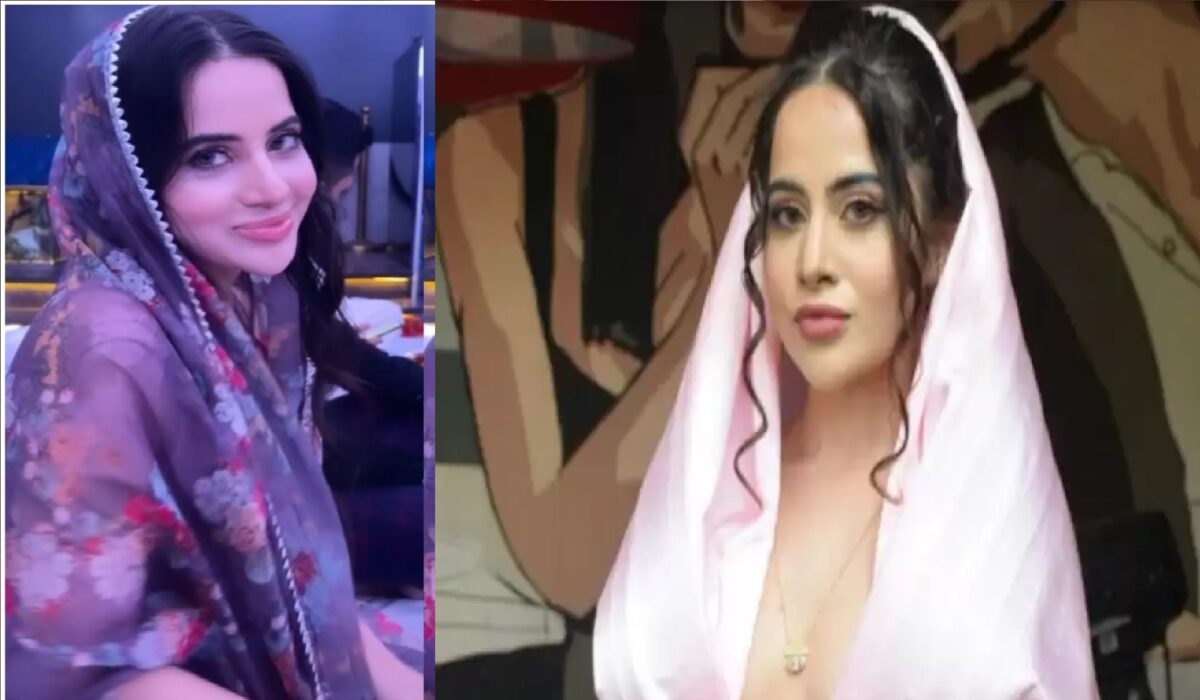 सिर से पैरों तक ढ़की दिखीं Urfi Javed, आखिर किस का चढ़ा है उनपर खुमार