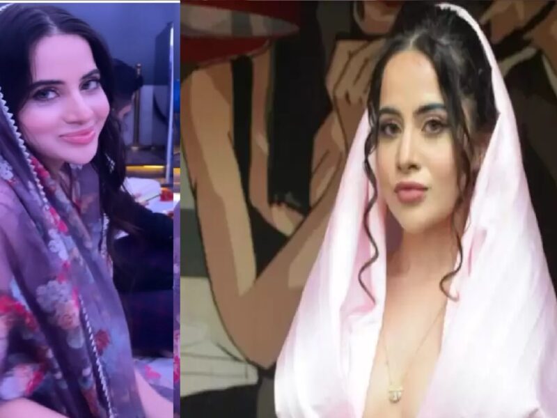 सिर से पैरों तक ढ़की दिखीं Urfi Javed, आखिर किस का चढ़ा है उनपर खुमार