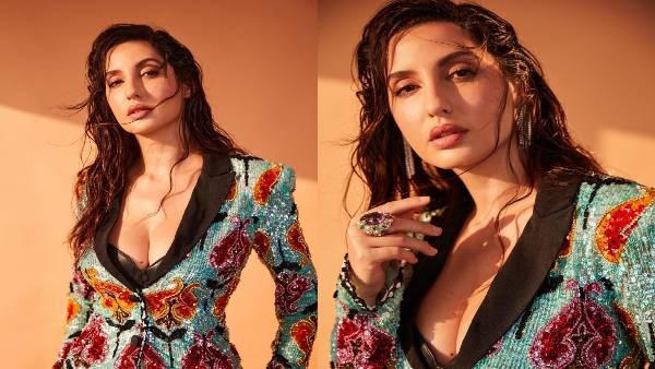 Nora Fatehi ने थाई स्लिट ड्रेस में लोगों को किया हैरान, यूजर्स ने कहा-ऑरेंज