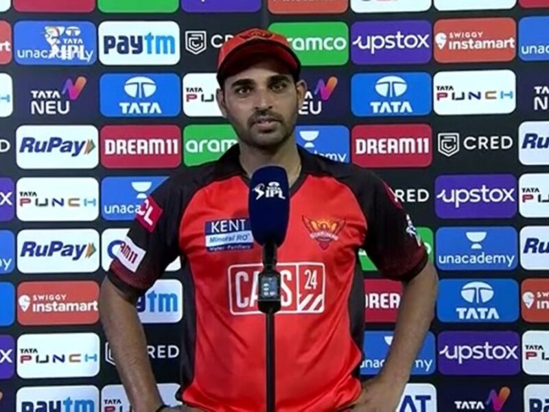 IPL 2022, PBKS vs SRH: मैच हारने के बाद भुवनेश्वर कुमार ने बताया कहां कमी रह गई, राहुल त्रिपाठी और उमरान मालिक पर दिया बड़ा बयान