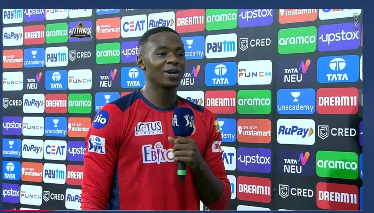 IPL 2022, PBKS vs GT: मैन ऑफ द मैच कगिसो राबाडा ने खुद के बजाय इस खिलाड़ी को बताया मैच विनर, टीम की जमकर की बुराई