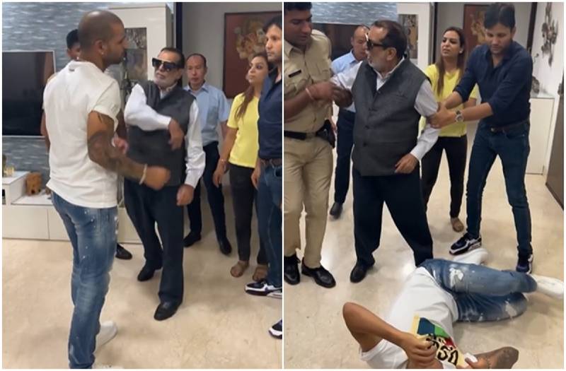 सेमीफाइनल में ना पहुंचने से नाराज Shikhar Dhawan के पिता ने धवन को मारे लात घूंसे, पुलिस ने आकर बचाया