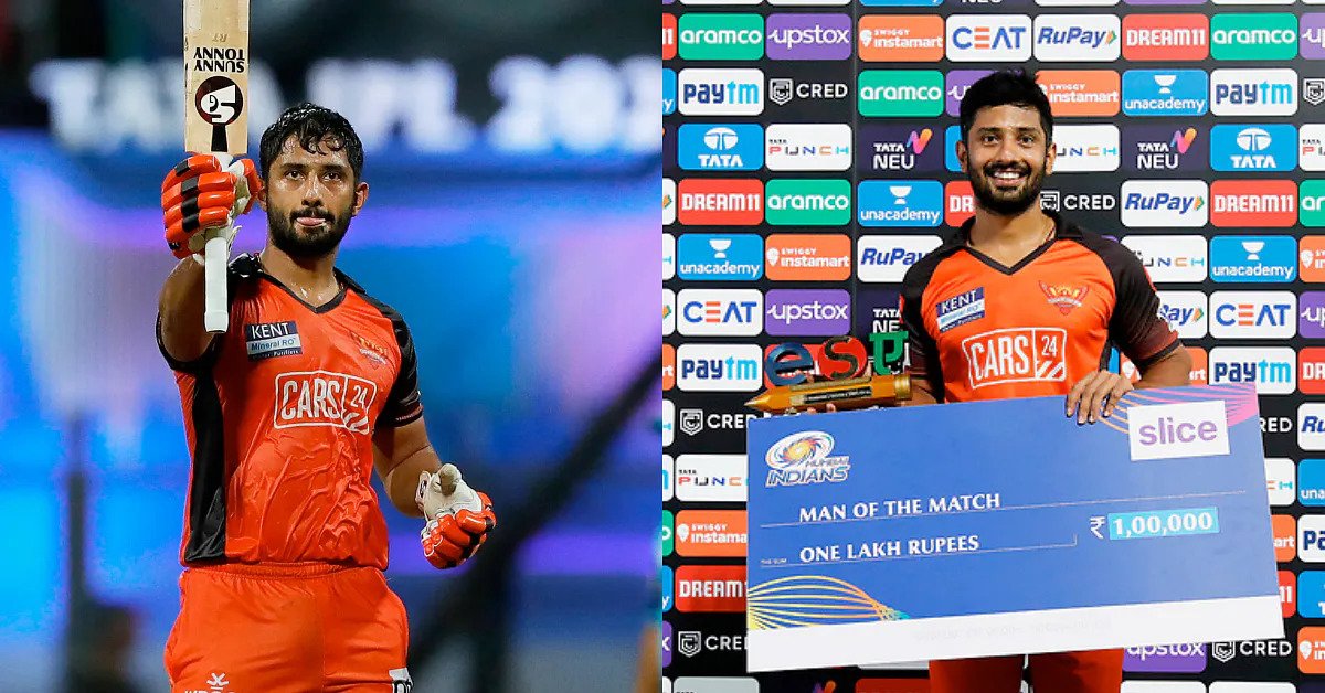 IPL 2022, SRH vs MI: मैन ऑफ द मैच राहुल त्रिपाठी ने बताया क्या हैं उनका क्रिकेट में असली सपना, बुमराह को लेकर भी बोले