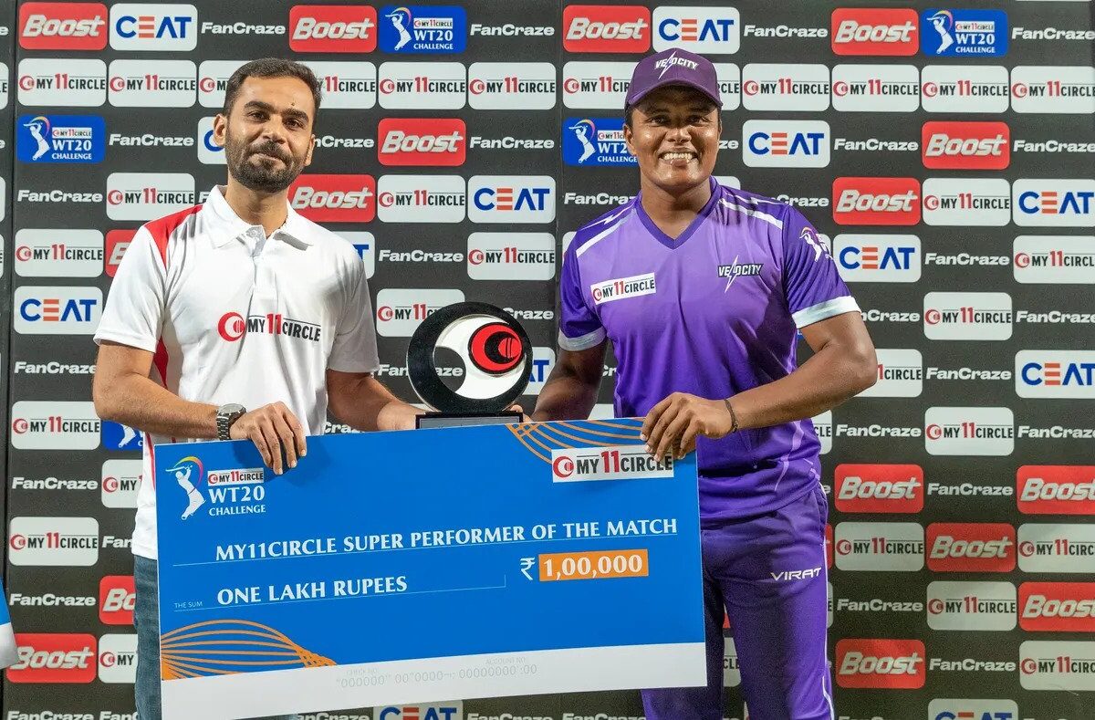 WT20 CHALLENGE 2022, TRL vs VEL: प्लेयर ऑफ़ द मैच किरण नवगिरे ने बताया की मैच में लक्ष्य का पीछा करने से क्या था ज़्यादा ज़रूरी