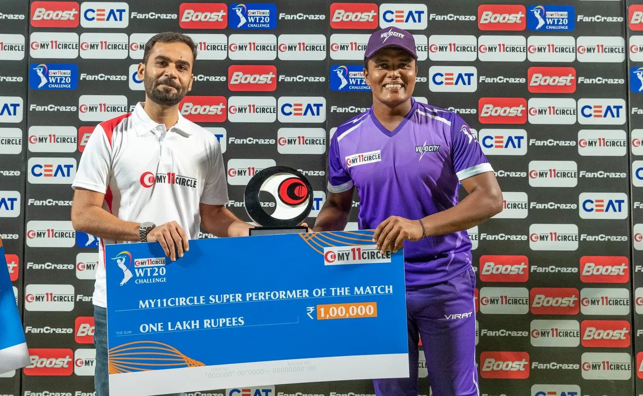WT20 CHALLENGE 2022, TRL vs VEL: प्लेयर ऑफ़ द मैच किरण नवगिरे ने बताया की मैच में लक्ष्य का पीछा करने से क्या था ज़्यादा ज़रूरी