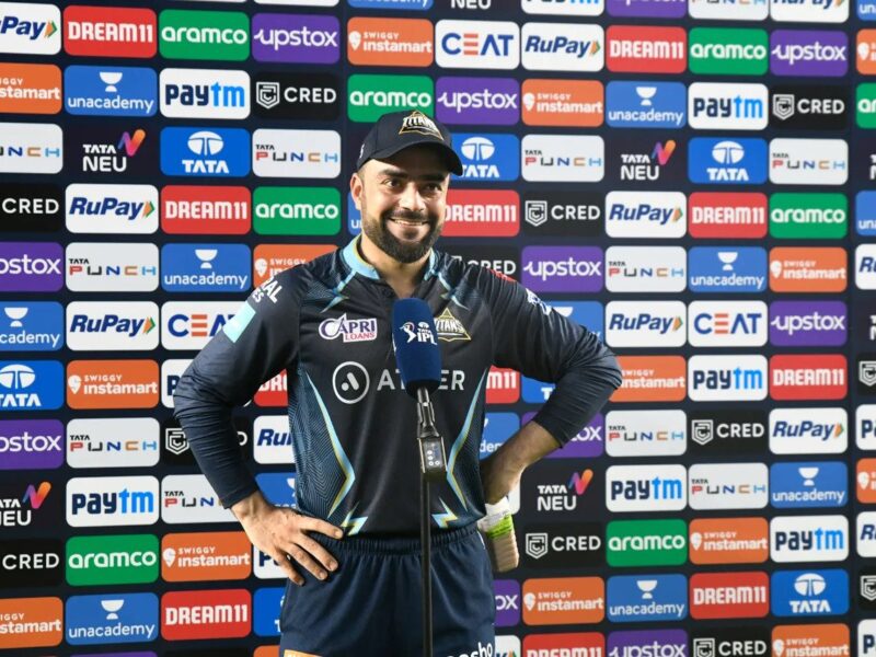 IPL 2022 FINAL, GT vs RR: फाइनल मैच में स्टार परफ़ॉर्मर राशिद खान ने गुजरात टाइटंस की टीम मीटिंग में जीत के फॉर्मूले का किया खुलासा