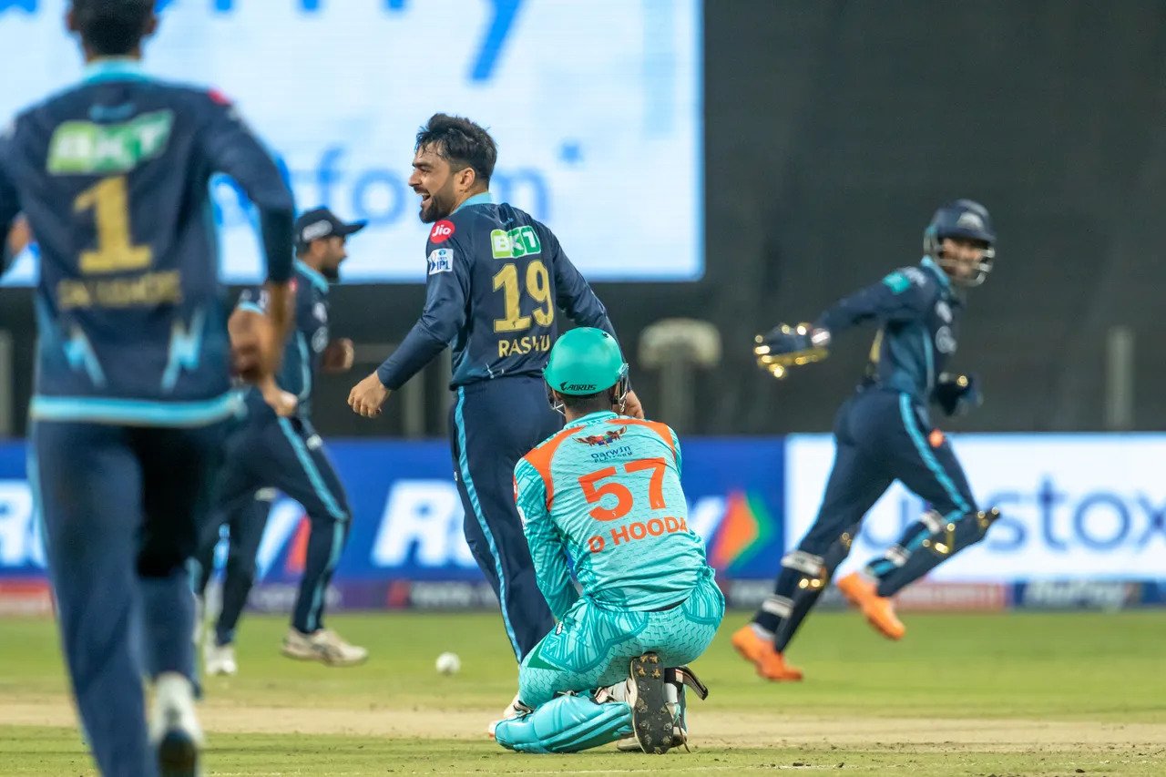 IPL 2022, LSG vs GT, STAT: इस मैच में बने 9 बड़े रिकॉर्ड, राशिद खान ने रच दिया ऐसा इतिहास, जो दिग्गज भी नहीं कर सके