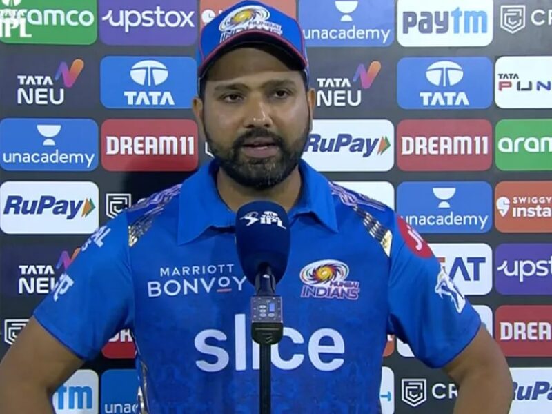 IPL 2022, GT vs MI: रोहित शर्मा ने बताया कैसे उनकी टीम ने जीता एक बिल्कुल हारा हुआ मैच, इन 2 खिलाड़ियो को बताया हीरो
