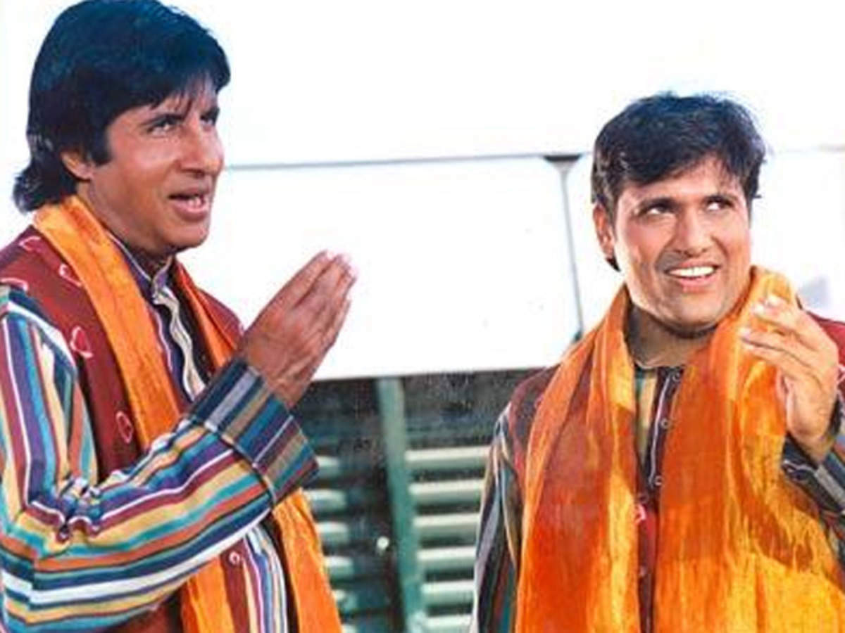 अमिताभ बच्चन ने दी थी इस फिल्म की शूटिंग के दौरान सुपरस्टार गोविंदा को थप्पड़ मारने की धमकी
