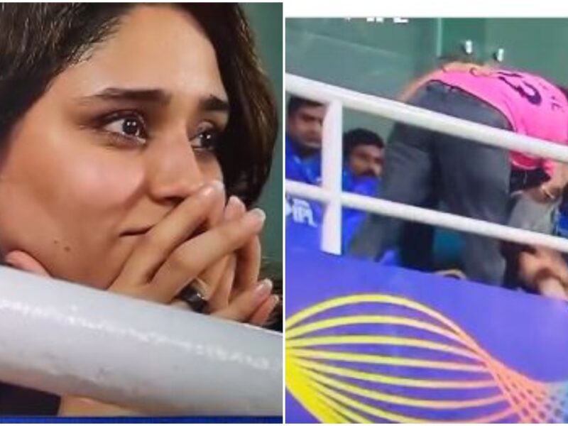 IPL 2022: रोहित शर्मा के आउट होते ही बीवी की आंखों से झलके आंसू तो आर अश्विन की बीवी ने लगाया गले, देखें वीडियो