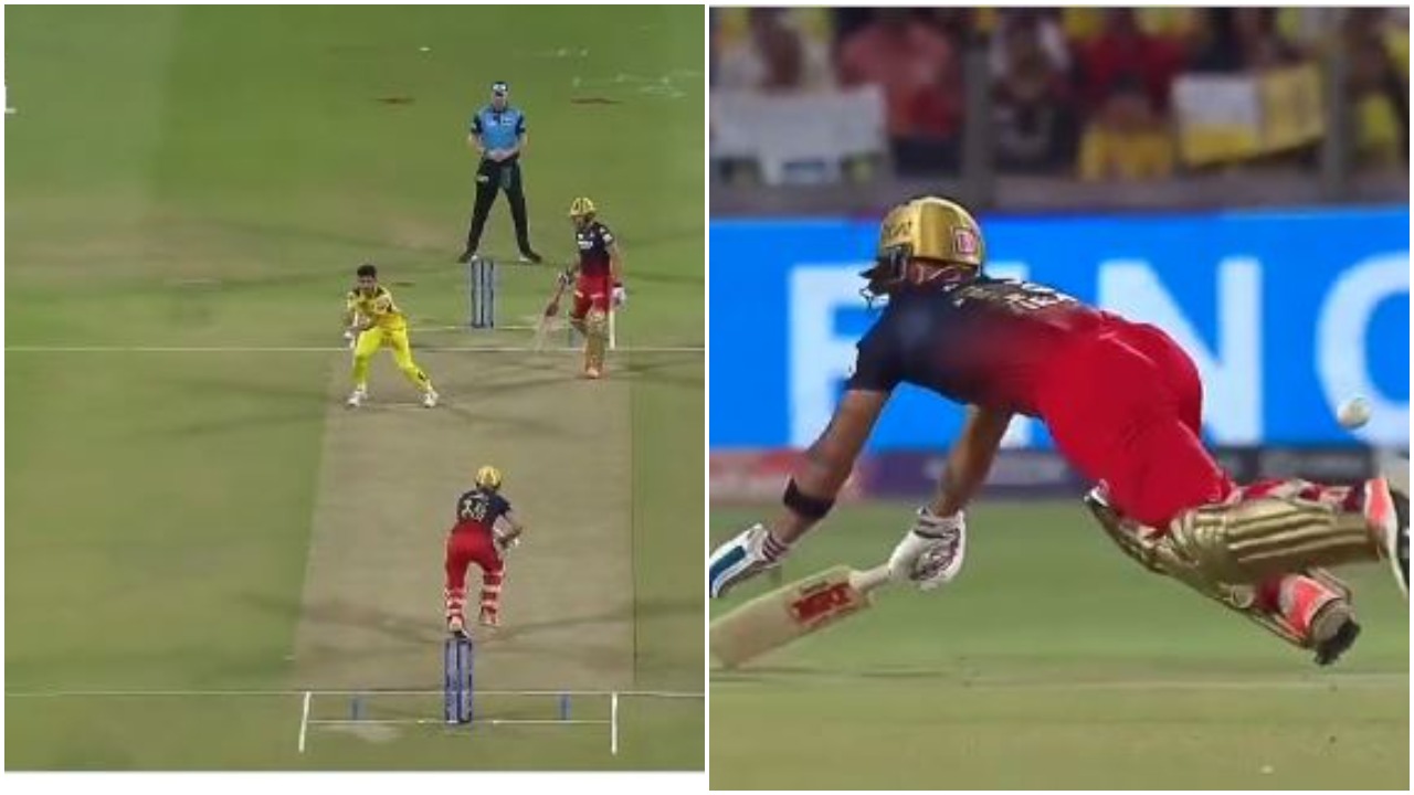 IPL 2022, CSK vs RCB: विराट कोहली को मुकेश चौधरी ने मारी गेंद तो ऐसा आया किंग का रियक्शन, फैंस का जीत लिया दिल