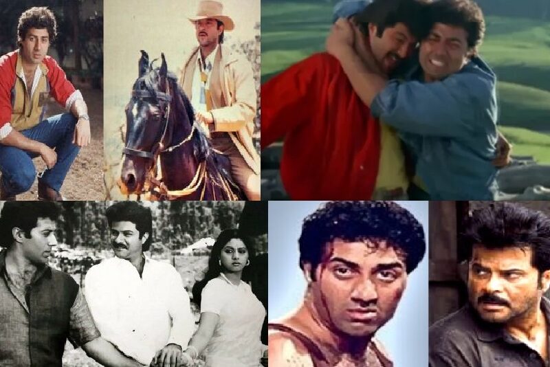 Sunny Deol को आया इस कदर का गुस्सा, दबा दिया Anil Kapoor का गला