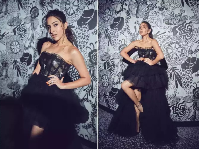 Sara Ali Khan ने पहनी इतने लाख की शॉर्ट ड्रेस, कीमत जानकर हो जाएंगे हैरान