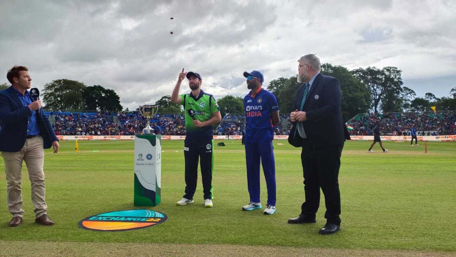 IND vs IRE: भारत ने जीता टॉस आयरलैंड को पहले बल्लेबाज़ी करने बुलाया, इंडिया के लिए खेलने का इस खिलाड़ी का सपना हुआ पूरा