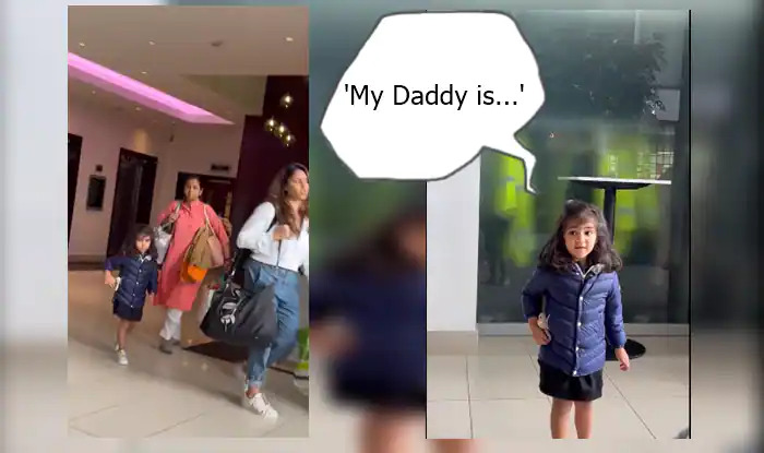 VIDEO: रोहित शर्मा की बेटी समायरा ने ‘क्यूट अंदाज़’ में बताया अपने पापा की तबियत का हाल, वायरल वीडियो पर फैंस लुटा रहे प्यार