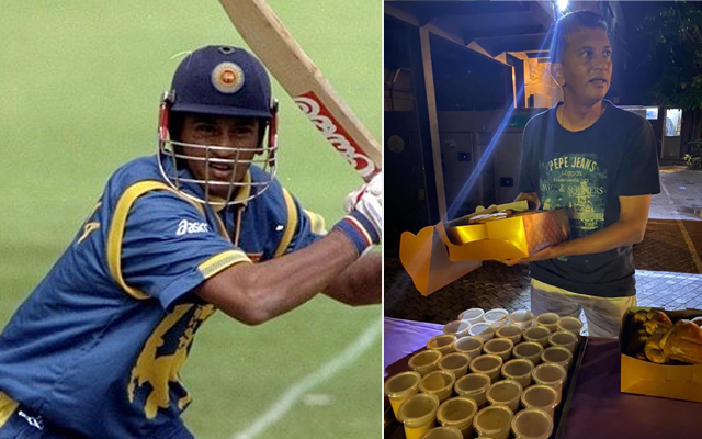 श्रीलंका का ये विश्व कप विजेता खिलाड़ी पेट्रोल पंप के बाहर चाय बांटते हुए आया नजर, जानें क्यों हुए ऐसा करने पर मजबूर