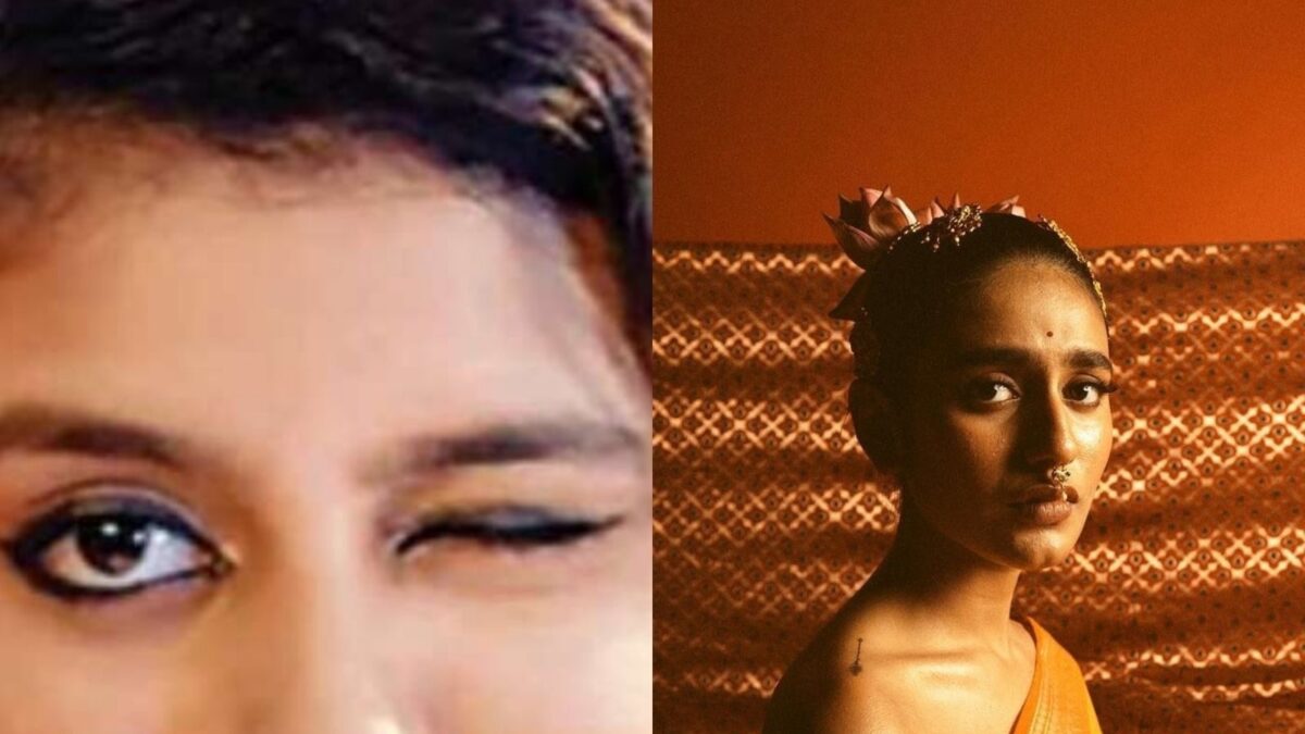 Priya Prakash Warrior का आंख मारने के बाद सामने आया नया वीडियो, अजब आंखो से लोगों को किया हिप्नोटाइस