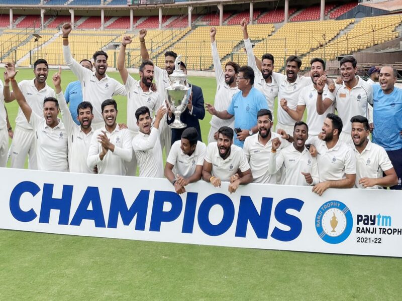 RANJI TROPHY FINAL 2022: 88 साल में मध्य प्रदेश ने पहली बार जीता रणजी रणजी ट्रॉफी का खिताब, फाइनल में 41 बार के चैंपियन मुंबई को हराया