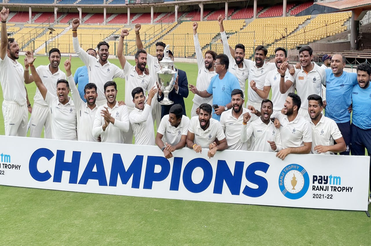 RANJI TROPHY FINAL 2022: 88 साल में मध्य प्रदेश ने पहली बार जीता रणजी रणजी ट्रॉफी का खिताब, फाइनल में 41 बार के चैंपियन मुंबई को हराया