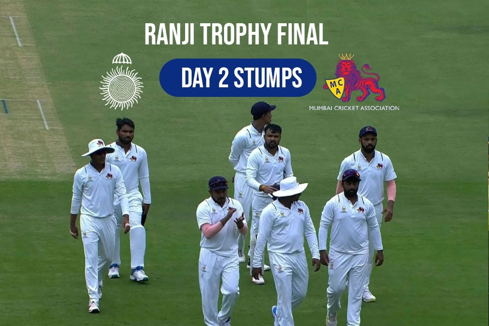 RANJI TROPHY FINAL 2022: दूसरे दिन सरफराज खान के शतक के बाद ऑल आउट हुई मुंबई, मध्य प्रदेश की स्तिथि मज़बूत