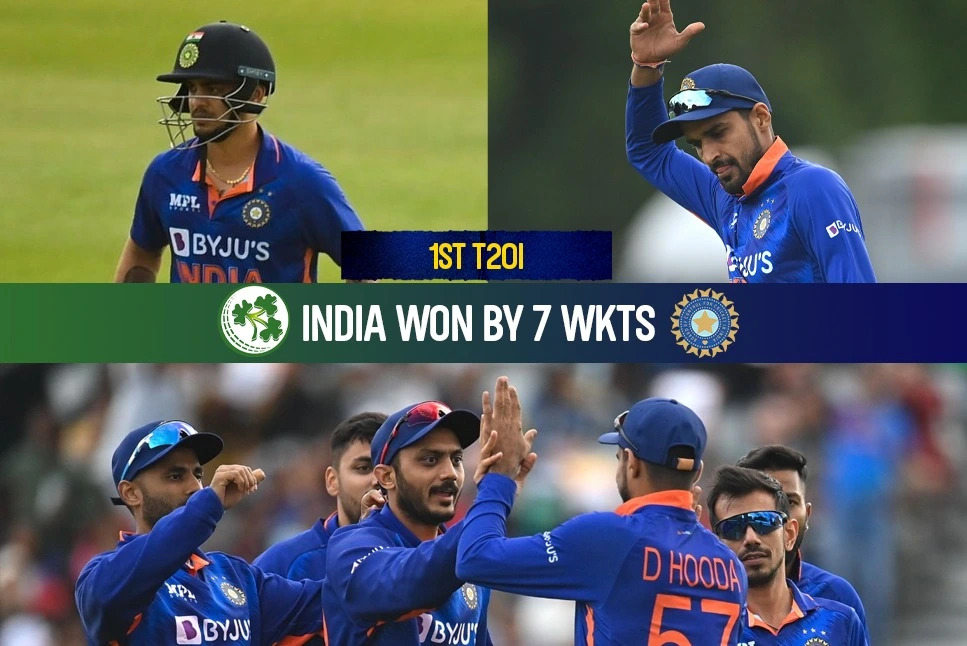 IND vs IRE: हार्दिक और दीपक हुड्डा की आंधी में उड़ी आयरलैंड की टीम, पहला टी20 मैच भारत ने 7 विकेट से किया अपने नाम