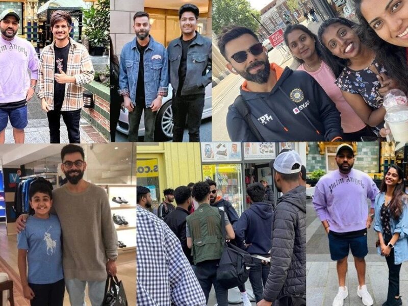 इंग्लैंड के खिलाफ टेस्ट मैच से पहले विराट कोहली का देखने को मिला जलवा, फैंस के साथ टशन में फोटो खिंचवाते आए नजर