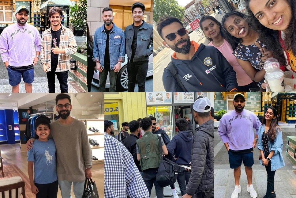 इंग्लैंड के खिलाफ टेस्ट मैच से पहले विराट कोहली का देखने को मिला जलवा, फैंस के साथ टशन में फोटो खिंचवाते आए नजर