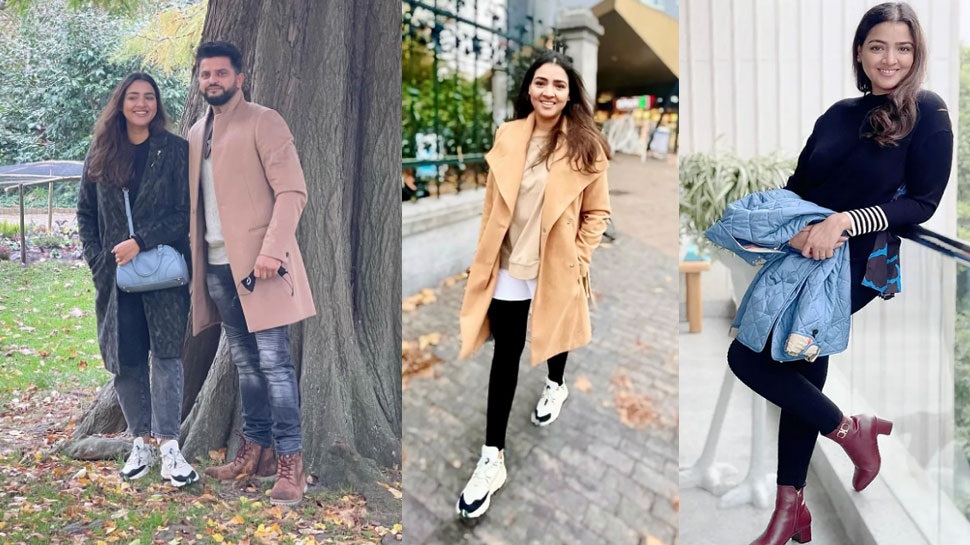 Suresh Raina की पत्नी खूबसूरती में देती है बॉलीवुड की एक्ट्रेसेस को भी टक्कर, तस्वीरें देख हो जायेंगे दीवाने