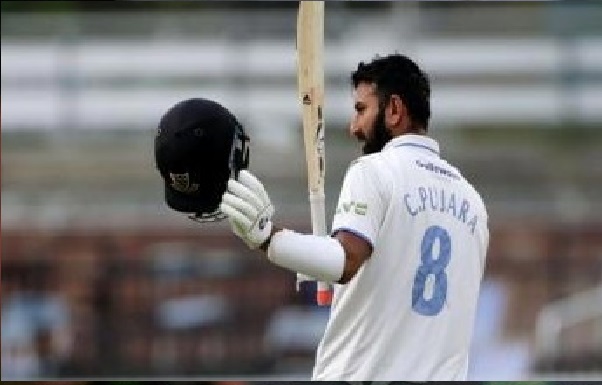 Cheteshwar Pujara ने काउंटी क्रिकेट में ठोका एक बार फिर से शतक, तीसरे स्थान पर दर्ज करवा लिया अपना नाम