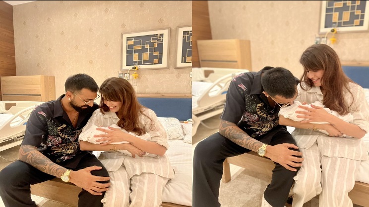 Krunal Pandya के घर आया नन्हा मेहमान, पहली बार पिता बनने पर शेयर की बेटे की तस्वीर ,नाम का भी कर दिया खुलासा
