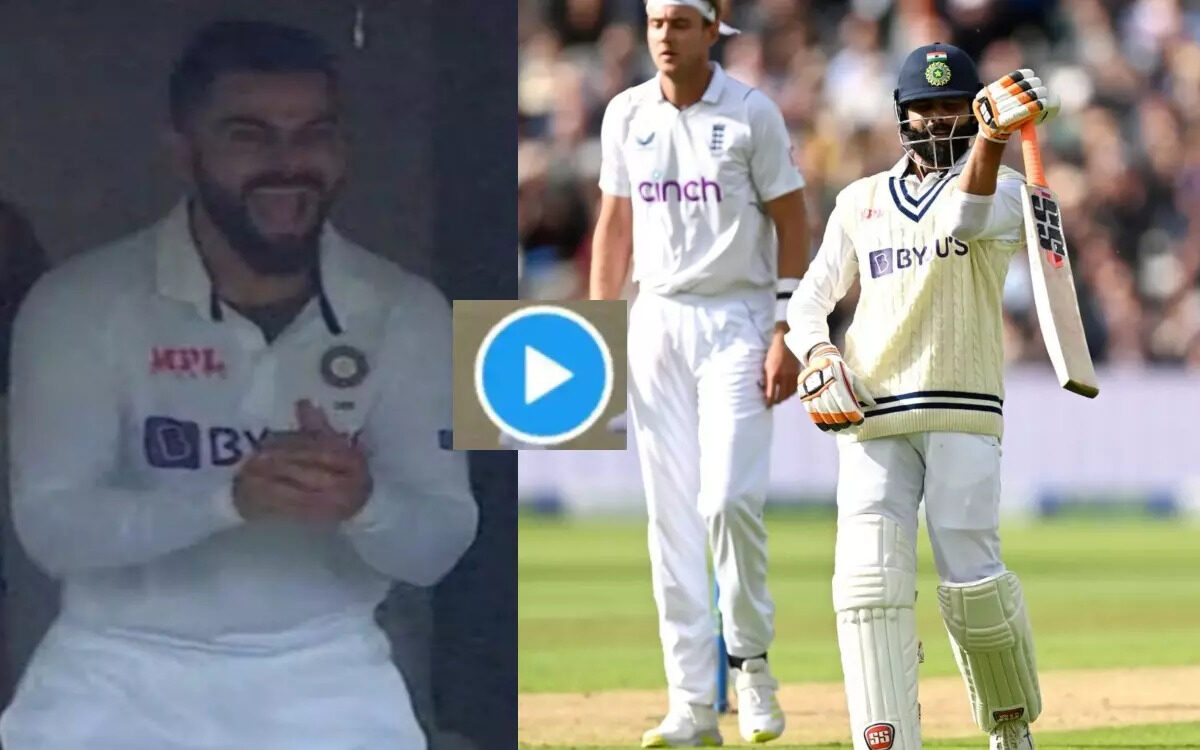 IND vs ENG: इंग्लैंड के खिलाफ सर जडेजा ने शतक जड़ चलाई तलवार! ड्रेसिंग रूम में कूद कूद कर नाचने लगे विराट, देखें वीडियो