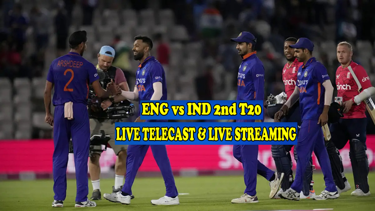 IND vs ENG: भारत और इंग्लैंड के बीच दूसरा टी20 मैच कब कहां कितने बजे और फ़्री में कैसे देखें? जानें लाइव स्ट्रीमिंग की पूरी जानकारी