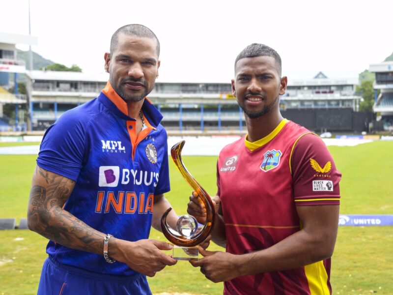 IND vs WI: शिखर धवन के कप्तान बनकर मैदान पर उतरते ही भारतीय टीम ने अपने नाम किया यह अनचाहा रिकॉर्ड