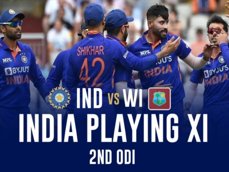 IND vs WI: वेस्टइंडीज के ख़िलाफ़ पहले मैच में धवन को हुआ गलतियों का एहसास, दूसरे मुक़ाबले के प्लेइंग 11 में करेंगे ये बड़ा बदलाव