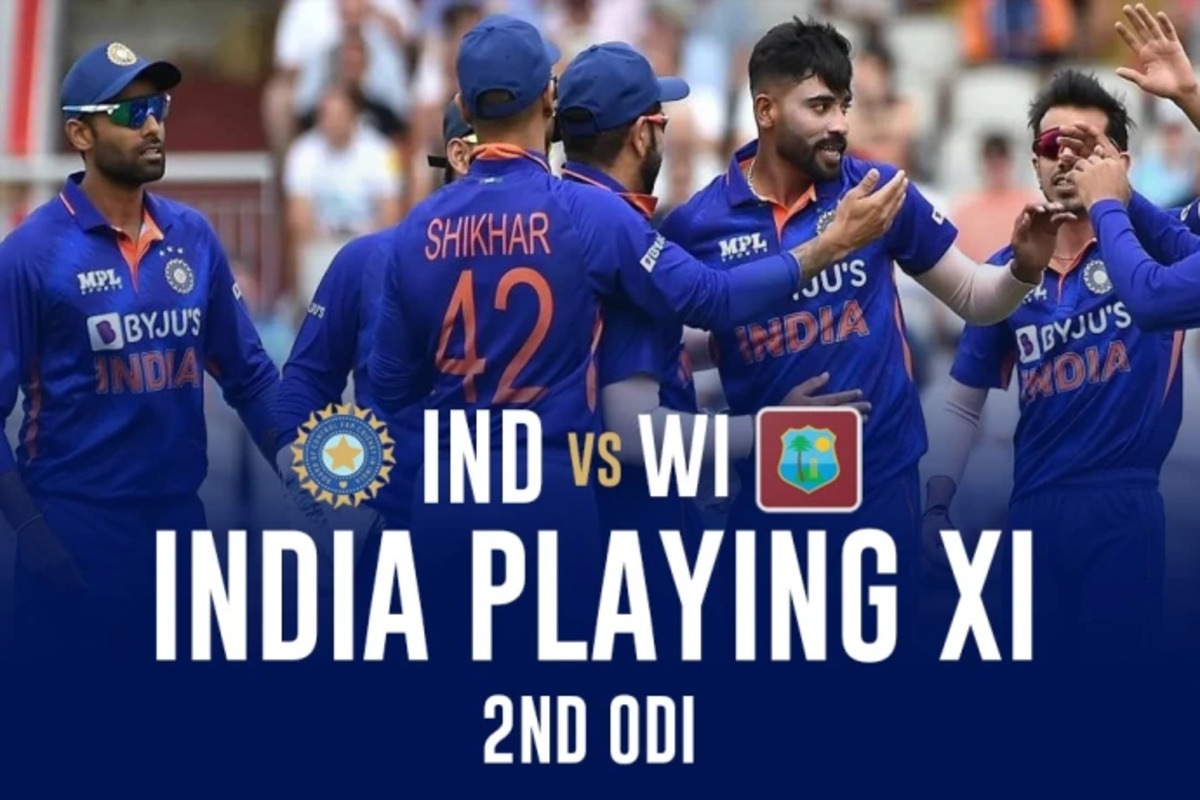 IND vs WI: वेस्टइंडीज के ख़िलाफ़ पहले मैच में धवन को हुआ गलतियों का एहसास, दूसरे मुक़ाबले के प्लेइंग 11 में करेंगे ये बड़ा बदलाव