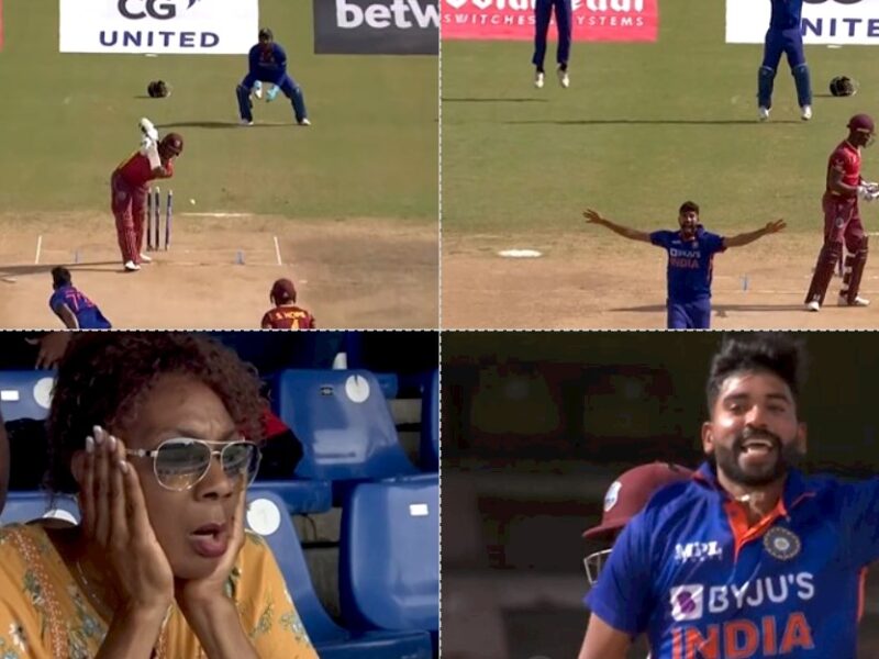 IND vs WI: मोहम्मद सिराज ने बैक टू बैक 2 विकेट लेकर वेस्टइंडीज की तोड़ी कमर, मियां मैजिक का ये वीडियो हो रहा वायरल