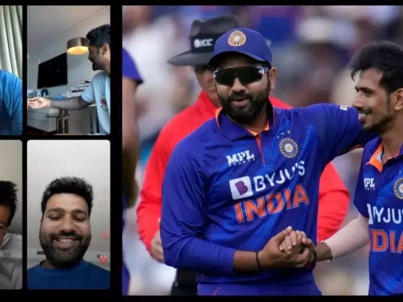 Rishabh Pant, रोहित शर्मा, युजवेंद्र चहल और सूर्यकुमार यादव ने लिए इंस्टाग्राम पर लाइव होकर लिए मजे