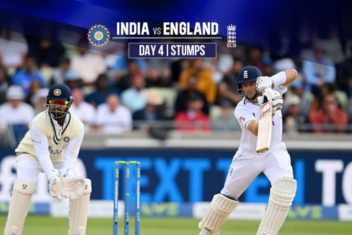 IND vs ENG: चौथे दिन भारत का निकला दम! इंग्लैंड ने की दमदार वापसी, अब मैच के साथ साथ जीती हुई सीरीज पर मंडराया ख़तरा
