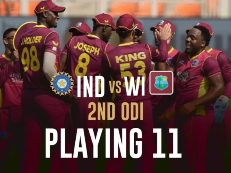 IND vs WI: भारत के ख़िलाफ़ करो या मरो मुकाबले में वेस्टइंडीज अपनी प्लेइंग-11 में करेगी बड़ा बदलाव, होगी इस स्टार खिलाड़ी की एंट्री