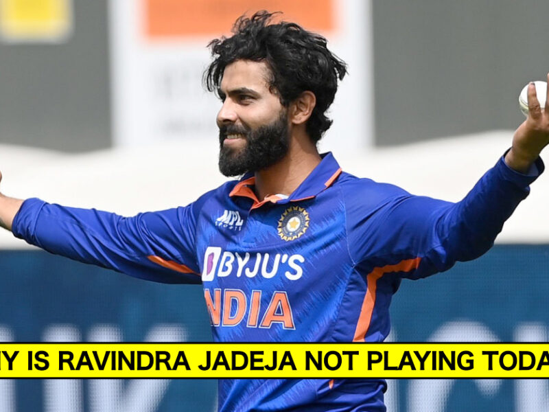 IND vs WI: वेस्टइंडीज के खिलाफ तीसरे वनडे में रवींद्र जडेजा को इस वजह से किया गया बाहर, खुद बीसीसीआई ने किया खुलासा