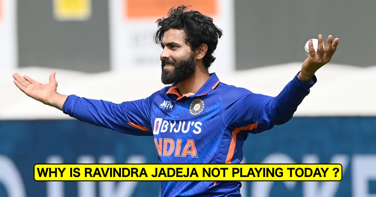 IND vs WI: वेस्टइंडीज के खिलाफ तीसरे वनडे में रवींद्र जडेजा को इस वजह से किया गया बाहर, खुद बीसीसीआई ने किया खुलासा