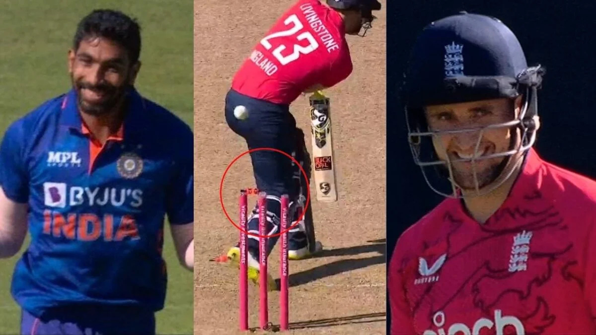 IND vs ENG: इंग्लैंड के लिविंगस्टोन को क्लीन बोल्ड करने के बाद बुमराह ने दिया ऐसा रिएक्शन, बल्लेबाज़ भी मुस्कुराते हुए गया बाहर, देखें वीडियो
